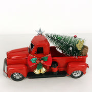 Retro Red Truck Christmas Decoration Ornaments
