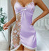 Sexy Lace Lingerie T - back Two - piece Set - Serenity Spaces