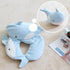 Soft Pillow Penguin U - Shaped Sleep Protection Neck Pillow Home Office Nap Body Pillows Travel Car Adult Cute Pillows - Serenity Spaces