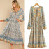 Floral lace - up dresses - Serenity Spaces