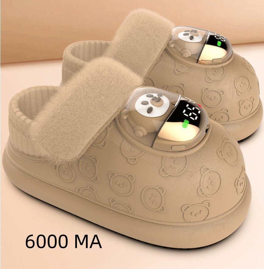 Electrothermal Household Rechargeable Heating Shoes - Serenity Spaces