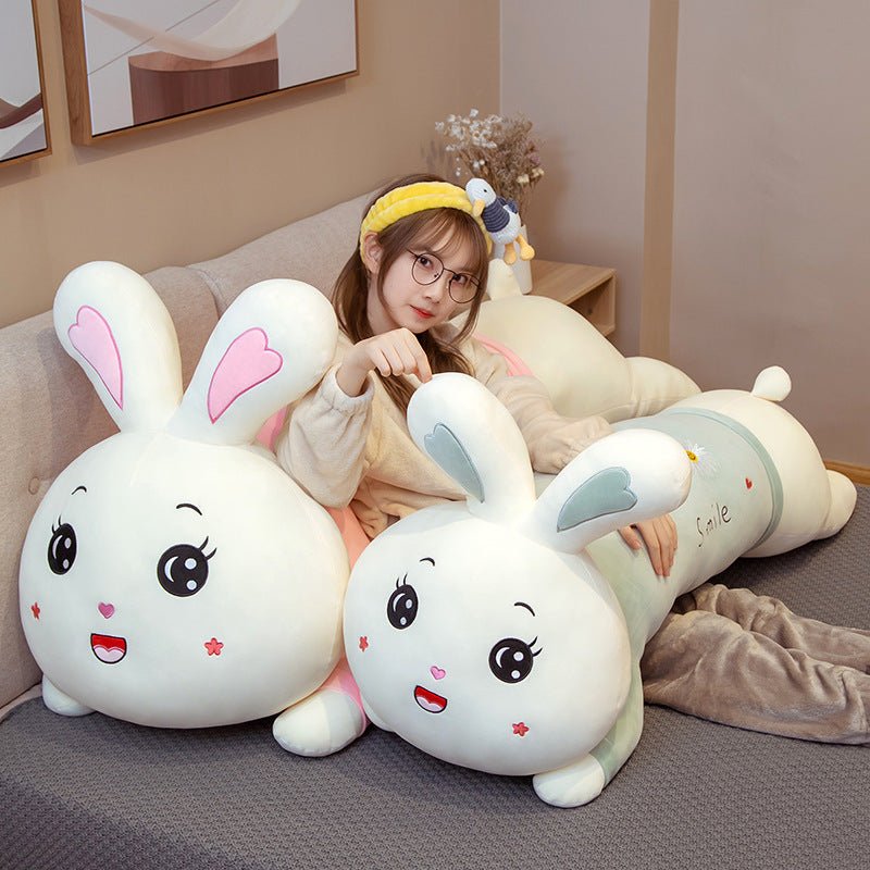 Girls Sleeping In Bed With Pillows To Comfort Ragdolls - Serenity Spaces