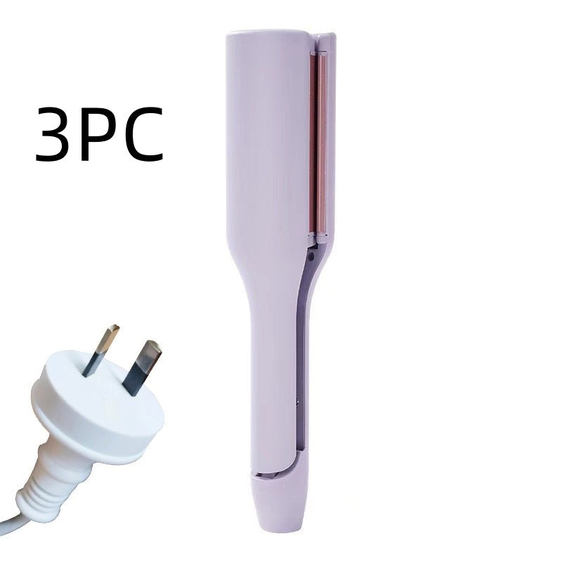 Hair Curling Iron 32mm Deep Wave Hair Curler 4 Temperature Adjustable Fast Heating Crimping Iron Styler Wand For All Hair Style - Serenity Spaces
