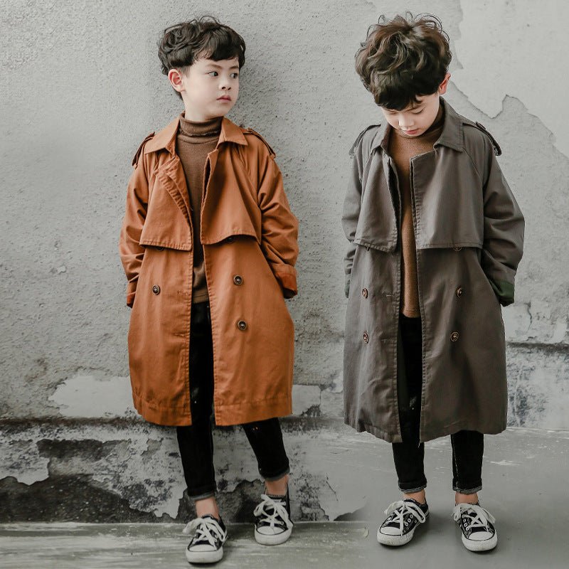 Boys British Windbreaker Jacket Chinese New Year - Serenity Spaces