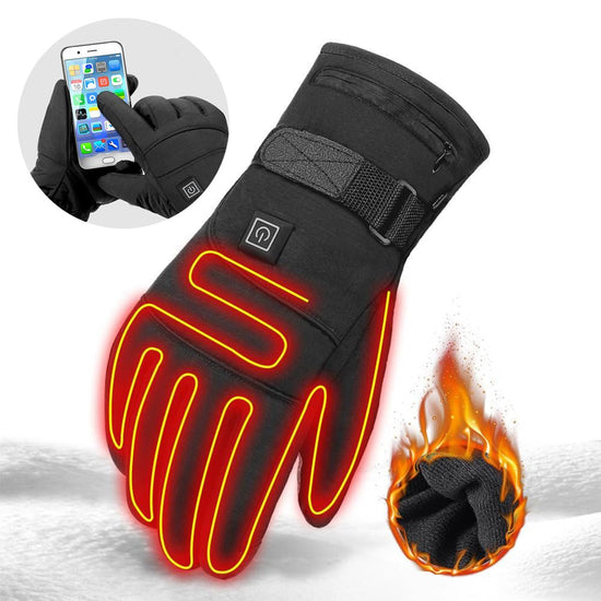 Winter Electric Heated Gloves Motorcycle Gloves - Serenity Spaces