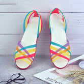 Flat jelly sandals - Serenity Spaces