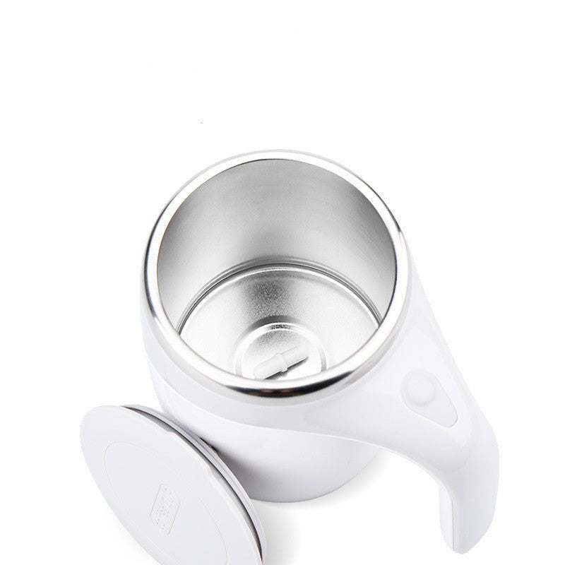 Rechargeable Model Automatic Stirring Cup Coffee Cup High Value Electric Stirring Cup Lazy Milkshake Rotating Magnetic Water Cup - Serenity Spaces