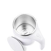 Rechargeable Model Automatic Stirring Cup Coffee Cup High Value Electric Stirring Cup Lazy Milkshake Rotating Magnetic Water Cup - Serenity Spaces