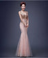 Fish Tail Banquet Evening Dress - Serenity Spaces