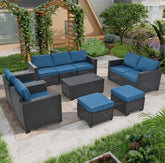 10 Piece Patio Furniture Set - Serenity Spaces