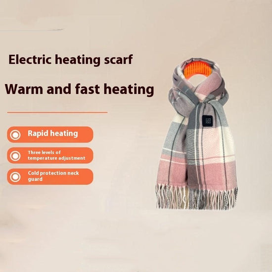 Cold Protection In Winter Warm Electric Heating Scarf Bib Shawl - Serenity Spaces