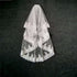 Lace trim veil - Serenity Spaces