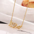 Valentines Day Gift New Titanium Steel Necklace Fashion New Love Smart Necklace Female Clavicle Chain Fashion Jewelry Woman - Serenity Spaces