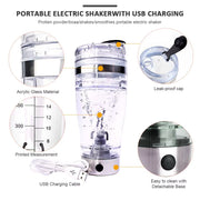 450ML Electric Protein Shaker USB Shaker Bottles Milk Coffee Blender Water Bottle Movement Vortex Tornado Smart Mixer