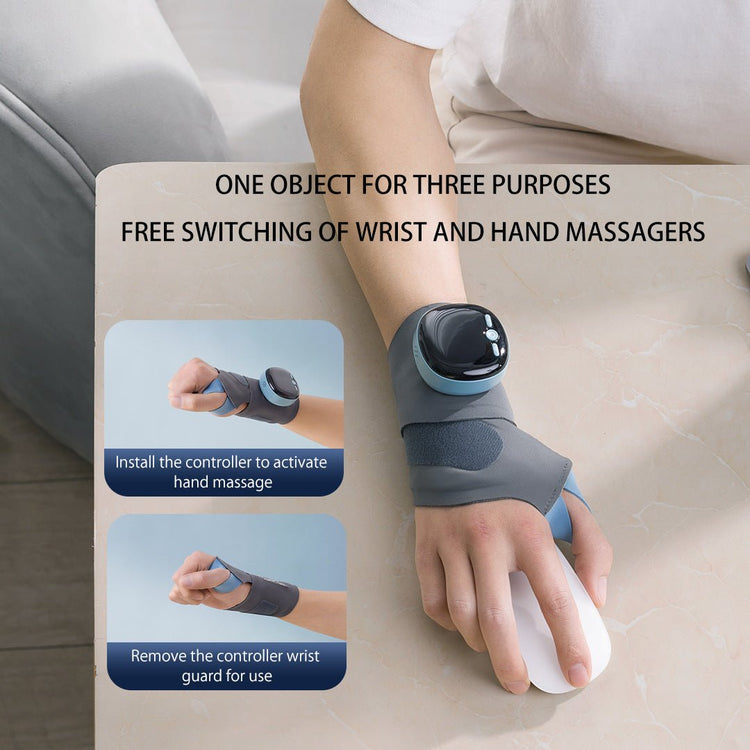 EMS Intelligent Tendon Sheath Hand Heating Wristband Hot Compress Breathable - Serenity Spaces