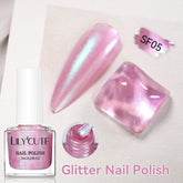 Quick - dry Metallic Mirror Nail Polish, No Baking Required - Serenity Spaces