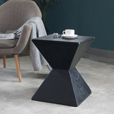 Ji Ji Feng Log Sofa And Tea Table Creative Living Room Side Table Hotel Homestay Furniture - Serenity Spaces
