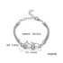 RINHOO 925 Jewelry Silver Color Bracelet s For Women Bracelet Fashion Wedding Banquet Bracelet S & Bangles Valentine&
