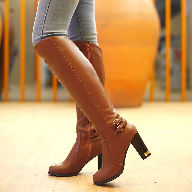 Round headed Knight boots - Serenity Spaces