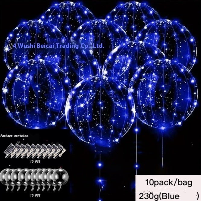 Helium Floating Air Led Glowing Balloon Party Decoration Balloon - Serenity Spaces