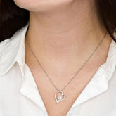 Gift For Women Wife Her Girlfriend Necklace Stainless Steel To My Soulmate The Day I Met You Forever Love Necklace - Serenity Spaces