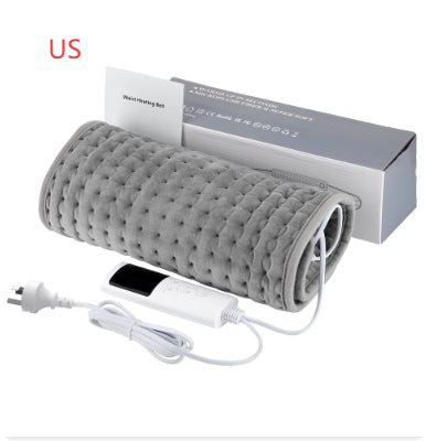 Back Heating Support Belt Heated Waist Brace With Adjustable Temperature Warm Back Belt Abdomen Warmer Lumbar Support Pad - Serenity Spaces