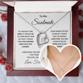 Gift For Women Wife Her Girlfriend Necklace Stainless Steel To My Soulmate The Day I Met You Forever Love Necklace - Serenity Spaces
