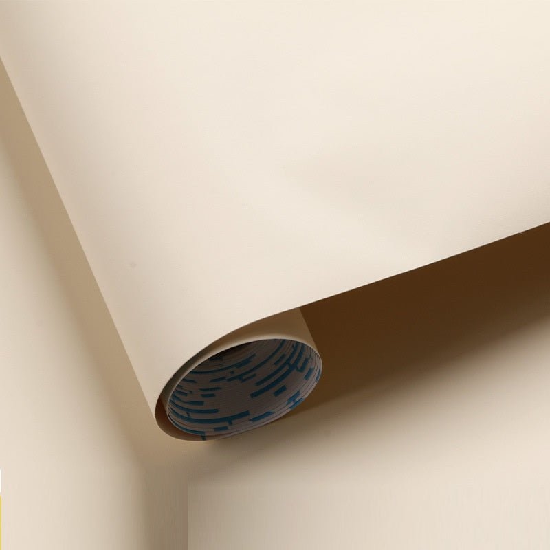 Waterproof Solid Color Self - adhesive Furniture Wallpaper For Living Room And Dormitory - Serenity Spaces