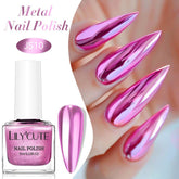 Quick - dry Metallic Mirror Nail Polish, No Baking Required - Serenity Spaces