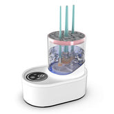 Electric Makeup Brush Cleaner Rechargeable Makeup Brushes Cleaning Tool Automatic Makeup Brush Cleaning Stand Device - Serenity Spaces