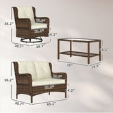 Pieces Patio Furniture Set - Serenity Spaces