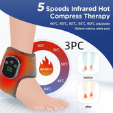 Charging 5 - speed Hot Compress 3 - speed Vibration Ankle Protection - Serenity Spaces