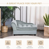 Luxury Small Dog Bed With Hidden Storage - Serenity Spaces