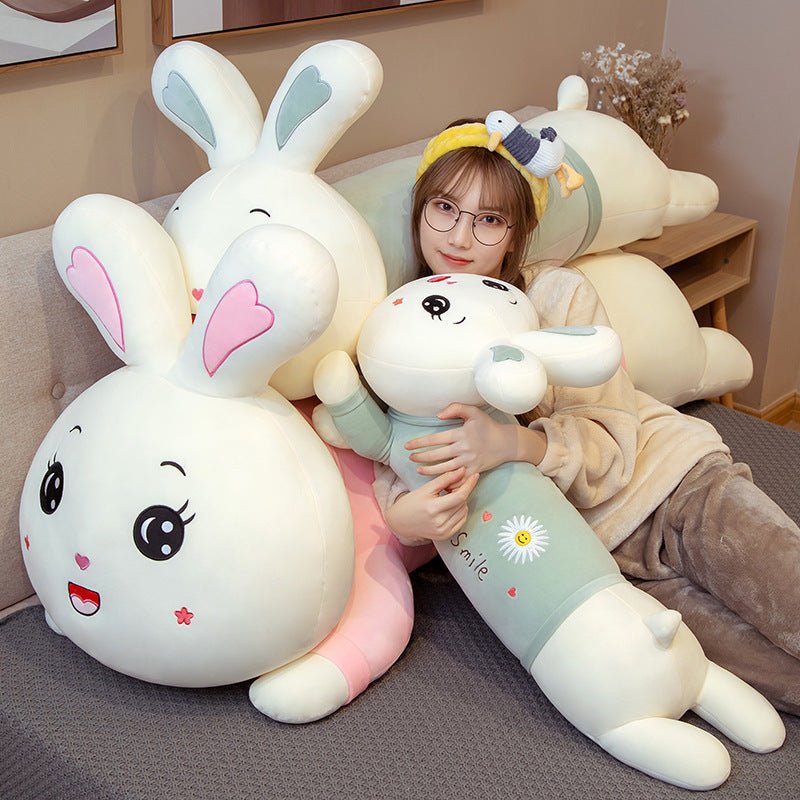Girls Sleeping In Bed With Pillows To Comfort Ragdolls - Serenity Spaces