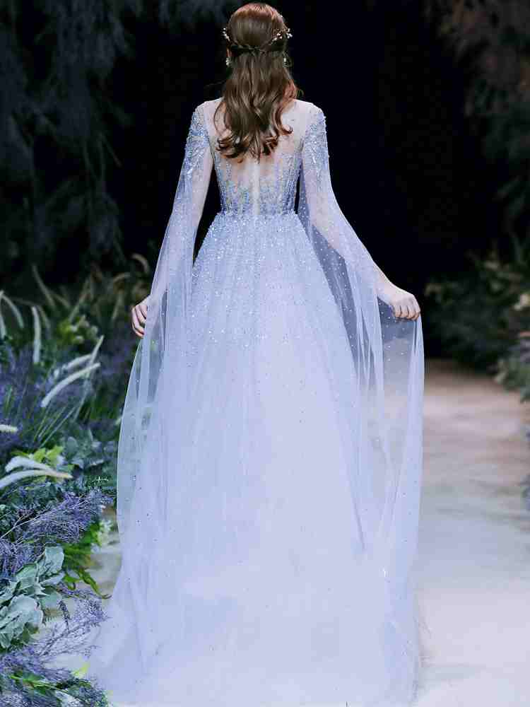 High - end Engagement Evening Dress Light Luxury Niche Wedding Banquet Female - Serenity Spaces