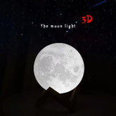 3D Printing Moon Night Table Lamp Chinese Valentine&