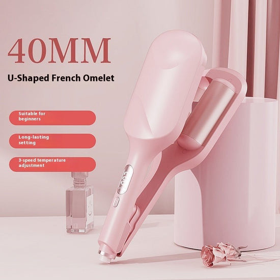 40MM Large Egg Roll Deep U LCD Hair Curler - Serenity Spaces