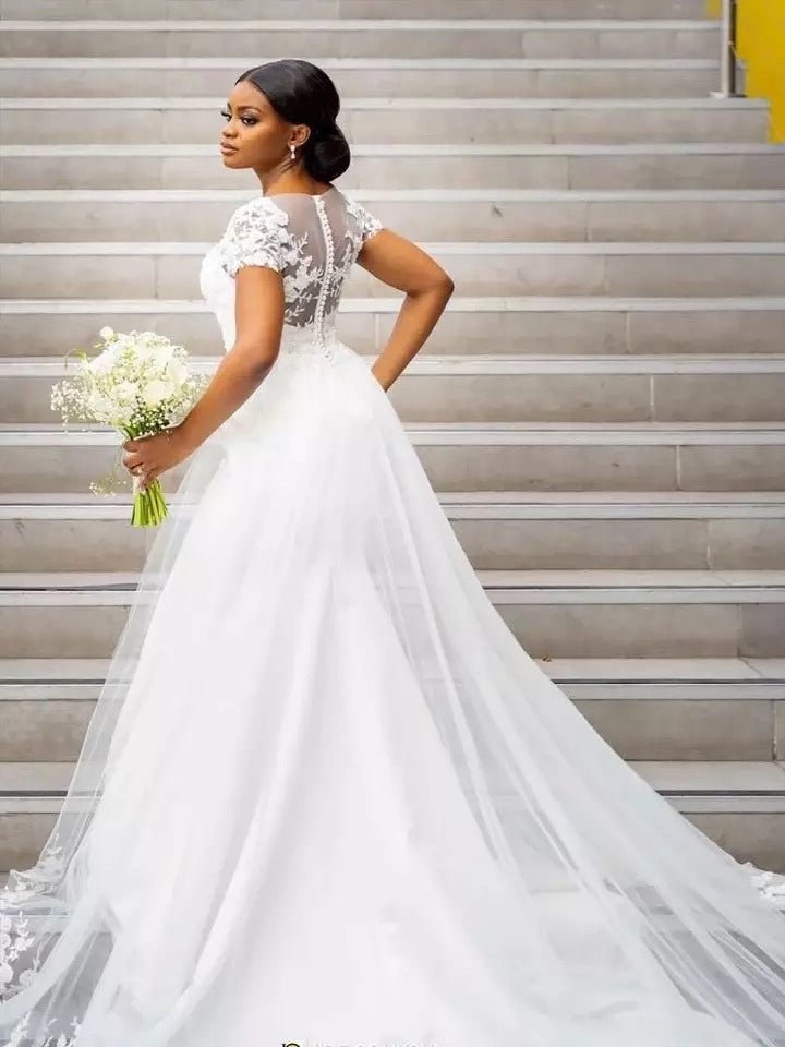 FashionCustom Wedding Gown Bridal Dresses - Serenity Spaces