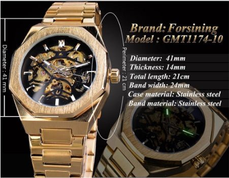 Mechanical Automatic Watches For Men - Serenity Spaces