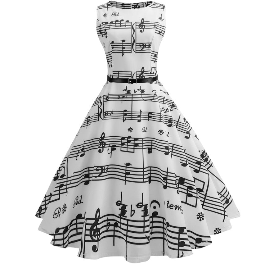 Retro floral print dresses - Serenity Spaces