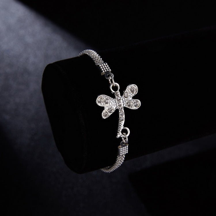 RINHOO 925 Jewelry Silver Color Bracelet s For Women Bracelet Fashion Wedding Banquet Bracelet S & Bangles Valentine&