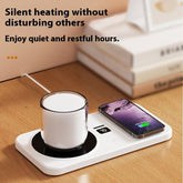 Multifunctional Home Smart Thermal Cup Pad Wireless Charging Heating Base - Serenity Spaces