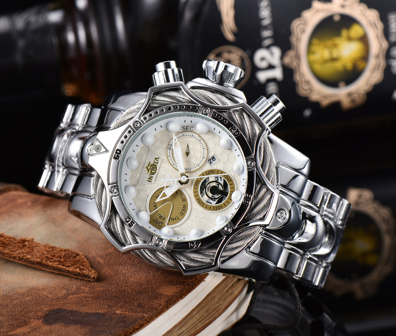 Invicta large plate watch clown Watch - Serenity Spaces