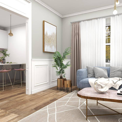 15 In., and 14 In. Medium Gold Metal Indoor Outdoor Planter with Removable Stand (2- Pack)