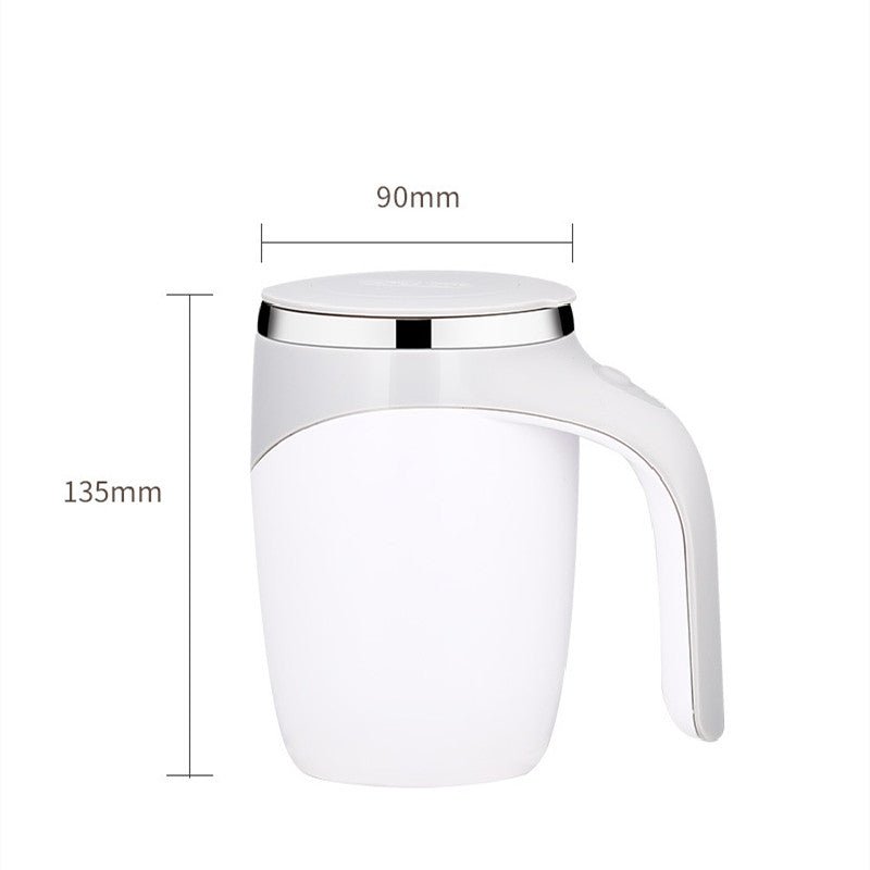 Rechargeable Model Automatic Stirring Cup Coffee Cup High Value Electric Stirring Cup Lazy Milkshake Rotating Magnetic Water Cup - Serenity Spaces