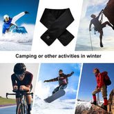 USB Heating Scarf 3 Temperature Settings Adjustable USB Charging Heat Control Neck Warmer - Serenity Spaces