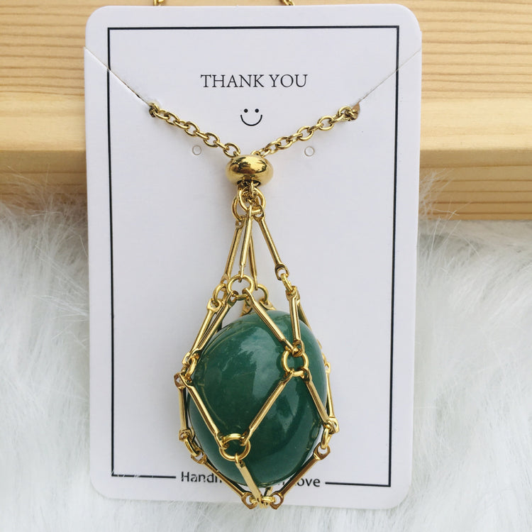 Natural Energy Crystal Pendant - Serenity Spaces