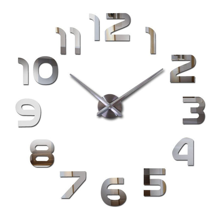 Living Room Super Acrylic DIY Wall Clock Living Room - Serenity Spaces