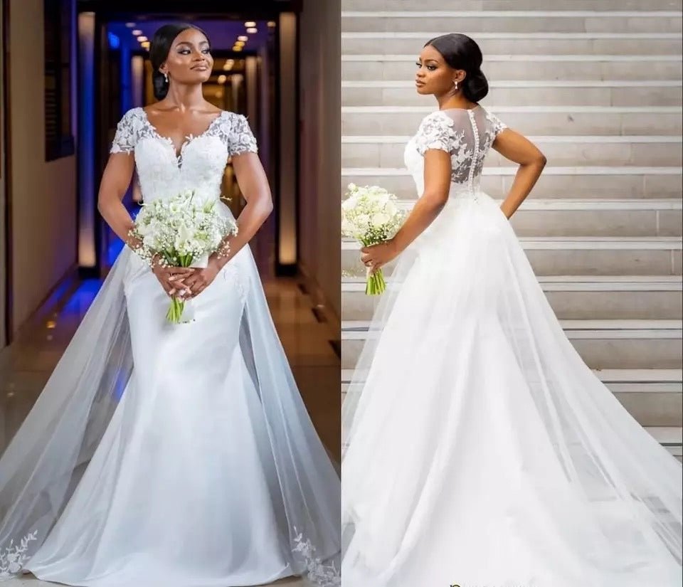 FashionCustom Wedding Gown Bridal Dresses - Serenity Spaces