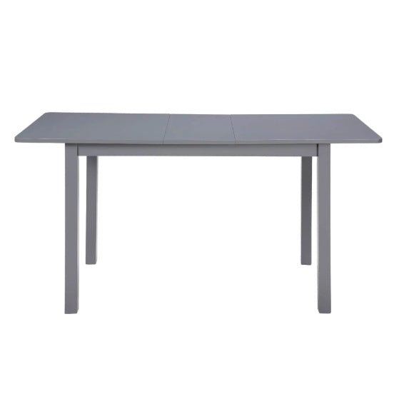 59 Extendable Dining Table, Modern House Dining Room Table For 4 - 8, Wooden Kitchen Table , Dining Room, Working Office, Home Living Room Furniture For Small Space, Dark Gray - Serenity Spaces